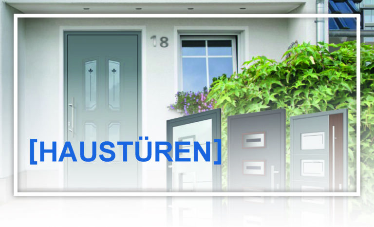Schnee Haustueren